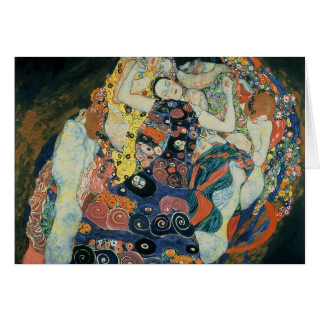 Gustav Klimt : "the Maiden" (Front Horizontal)