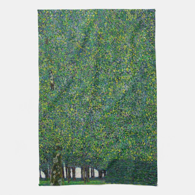 Gustav Klimt - The Park Tea Towel (Vertical)