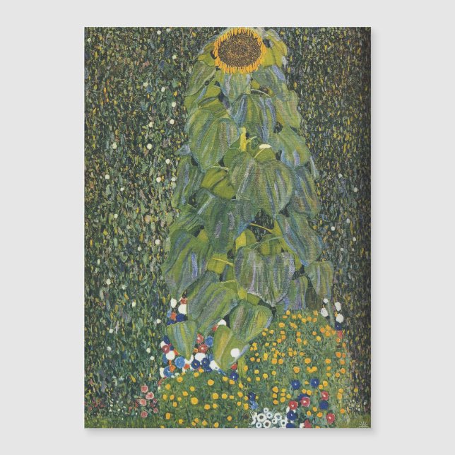 Gustav Klimt - The Sunflower (Front)