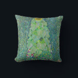Gustav Klimt - The Sunflower Cushion<br><div class="desc">The Sunflower - Gustav Klimt,  Oil on Canvas,  1907</div>