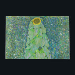 Gustav Klimt - The Sunflower Doormat<br><div class="desc">The Sunflower - Gustav Klimt,  Oil on Canvas,  1907</div>