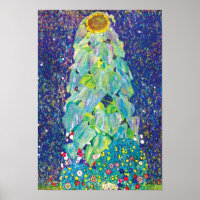 Gustav Klimt - The Sunflower Fine Art Painting