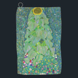 Gustav Klimt - The Sunflower Golf Towel<br><div class="desc">The Sunflower - Gustav Klimt,  Oil on Canvas,  1907</div>