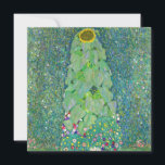 Gustav Klimt - The Sunflower Invitation<br><div class="desc">The Sunflower - Gustav Klimt,  Oil on Canvas,  1907</div>