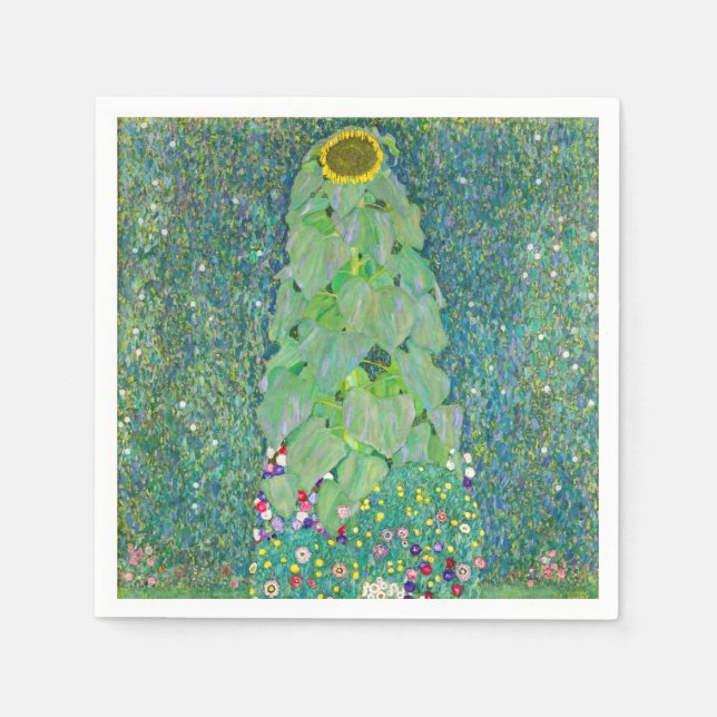 Gustav Klimt - The Sunflower Napkin (Front)