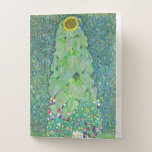 Gustav Klimt - The Sunflower Pocket Folder<br><div class="desc">The Sunflower - Gustav Klimt,  Oil on Canvas,  1907</div>