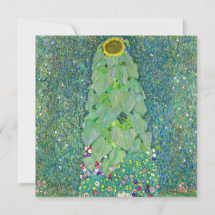 Gustav Klimt - The Sunflower Thank You Card
