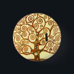 Gustav Klimt The Tree of Life Fine Art 3 Cm Round Badge<br><div class="desc">Gustav Klimt The Tree of Life Fine Art Button</div>