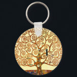 Gustav Klimt The Tree of Life Fine Art Key Ring<br><div class="desc">Gustav Klimt The Tree of Life Fine Art Keychain</div>