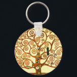 Gustav Klimt The Tree of Life Fine Art Key Ring<br><div class="desc">Gustav Klimt The Tree of Life Fine Art Keychain</div>