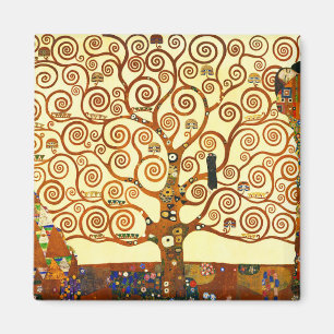 Gustav Klimt The Tree of Life Fine Art Magnet