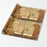 Gustav Klimt The Tree of Life Fine Art Wrapping Paper<br><div class="desc">Gustav Klimt The Tree of Life Fine Art Wrapping Paper</div>