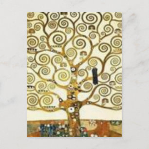 Gustav Klimt - the Tree of Life painting Postcard