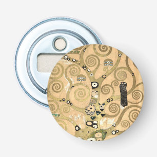 Gustav Klimt - The Tree of Life, Stoclet Frieze Bottle Opener