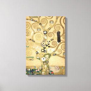 Gustav Klimt - The Tree of Life, Stoclet Frieze Canvas Print