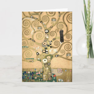 Gustav Klimt - The Tree of Life, Stoclet Frieze Card