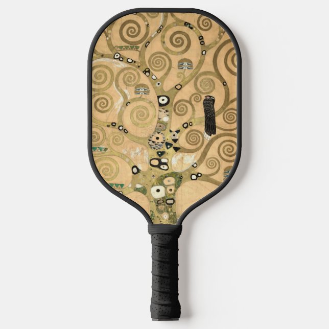 Gustav Klimt - The Tree of Life, Stoclet Frieze Pickleball Paddle (Front)