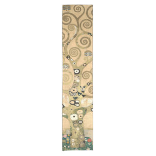 Gustav Klimt - The Tree of Life, Stoclet Frieze Short Table Runner