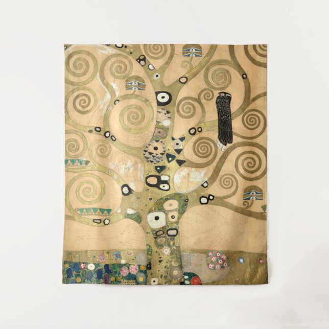 Gustav Klimt - The Tree of Life, Stoclet Frieze Tapestry (Front)