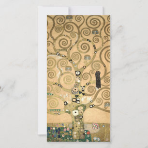 Gustav Klimt - The Tree of Life, Stoclet Frieze Thank You Card