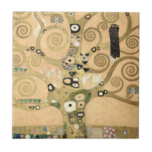 Gustav Klimt - The Tree of Life, Stoclet Frieze Tile