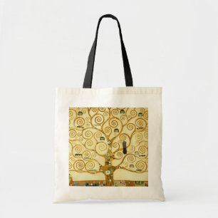 Gustav Klimt The Tree Of Life Vintage Art Nouveau Tote Bag