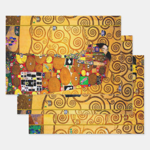 Gustav Klimt, The Tree of Life Wrapping Paper Sheet