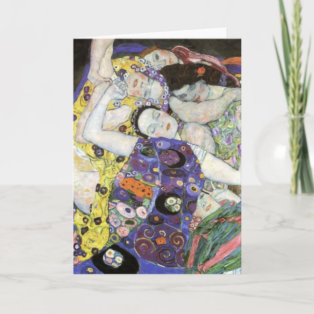 Gustav Klimt ~ The Virgin Card (Front)