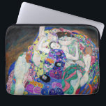 Gustav Klimt - The Virgin Laptop Sleeve<br><div class="desc">The Virgin / The Maiden - Gustav Klimt,  Oil on Canvas,  1913</div>