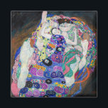 Gustav Klimt - The Virgin Magnet<br><div class="desc">The Virgin / The Maiden - Gustav Klimt,  Oil on Canvas,  1913</div>