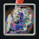 Gustav Klimt - The Virgin Metal Tree Decoration<br><div class="desc">The Virgin / The Maiden - Gustav Klimt,  Oil on Canvas,  1913</div>