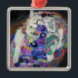 Gustav Klimt - The Virgin Metal Tree Decoration<br><div class="desc">The Virgin / The Maiden - Gustav Klimt,  Oil on Canvas,  1913</div>
