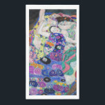 Gustav Klimt - The Virgin Napkin<br><div class="desc">The Virgin / The Maiden - Gustav Klimt,  Oil on Canvas,  1913</div>