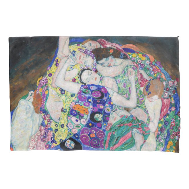 Gustav Klimt - The Virgin Pillowcase (Front)
