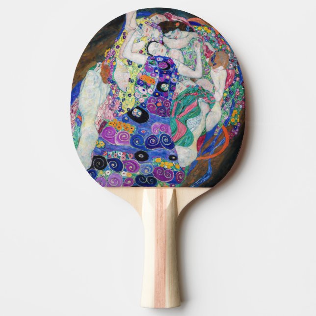 Gustav Klimt - The Virgin Ping Pong Paddle (Front)