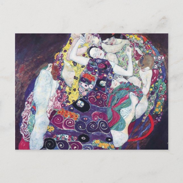 Gustav Klimt- The Virgin Postcard (Front)