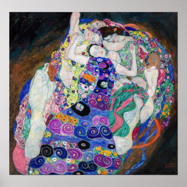 Gustav Klimt - The Virgin Poster (Front)