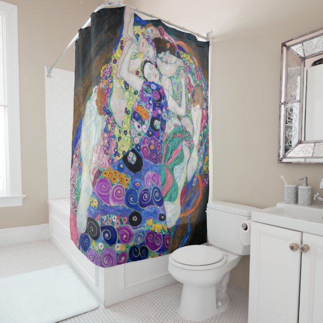 Gustav Klimt - The Virgin Shower Curtain (In Situ)