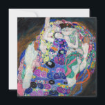 Gustav Klimt - The Virgin Thank You Card<br><div class="desc">The Virgin / The Maiden - Gustav Klimt,  Oil on Canvas,  1913</div>