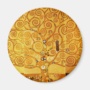 Gustav Klimt Tree of Life Art Nouveau Magnet