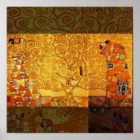 Gustav Klimt Tree of Life: Art Nouveau Symbolist