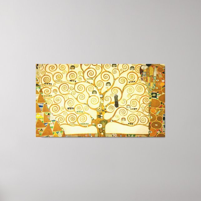 Gustav Klimt - Tree of Life Canvas Print (Front)