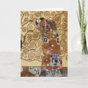 Gustav Klimt Tree Of Life Card