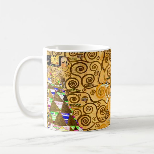 Gustav Klimt Tree of Life Coffee Mug (Left)
