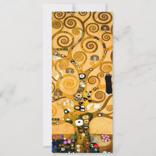 Gustav Klimt Tree of Life Invitation