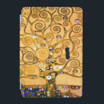 Gustav Klimt Tree of Life iPad Mini Cover<br><div class="desc">iPad Cover featuring Gustav Klimt’s mural The Tree of Life,  The Stoclet Frieze (1905-1911). It consists of three mosaics: The Expectation,  Knight,  and The Embrace. A beautiful woman,  a golden tree,  and two lovers in an embrace are depicted. A wonderful gift for fans of Art Nouveau and Austrian art.</div>