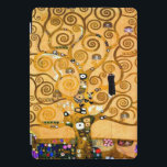 Gustav Klimt Tree of Life iPad Pro Cover<br><div class="desc">iPad Cover featuring Gustav Klimt’s mural The Tree of Life,  The Stoclet Frieze (1905-1911). It consists of three mosaics: The Expectation,  Knight,  and The Embrace. A beautiful woman,  a golden tree,  and two lovers in an embrace are depicted. A wonderful gift for fans of Art Nouveau and Austrian art.</div>