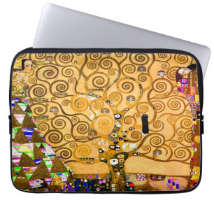 Gustav Klimt Tree of Life Laptop Sleeve