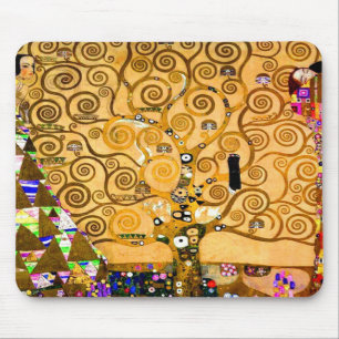 Gustav Klimt Tree of Life Mouse Pad