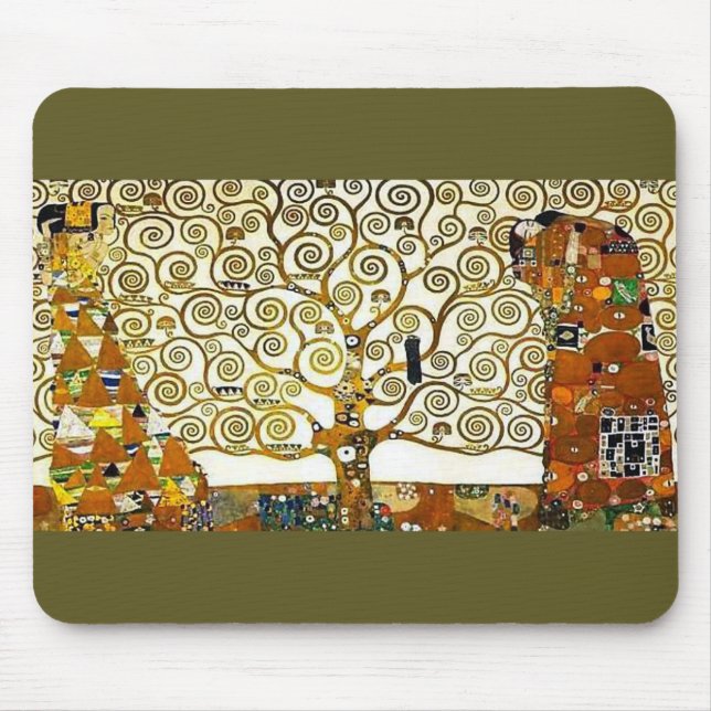 Gustav Klimt , “ Tree of life ” Mouse Pad (Front)